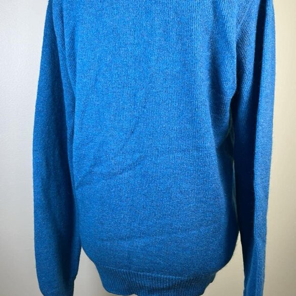 Vintage Women's SZ MED LambsWool Blend Cardigan Grandpa Sweater CottageCore  For - Picture 5 of 6